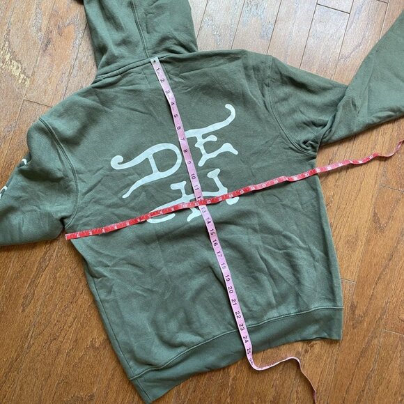 Ed Hardy Green Dragon Pullover Hoodie Small - Picture 5 of 5